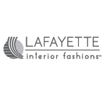 Lafayette Interior Fashions logo, gray.