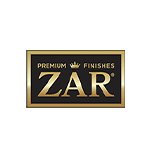 ZAR logo, gold and black.